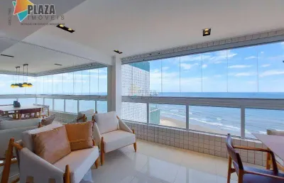 Cobertura à venda, 143 m² por r$ 1.700.000,00 - vila caiçara - praia grande/sp