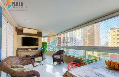 Apartamento à venda, 146 m² por r$ 1.100.000,00 - vilamar - praia grande/sp