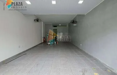 Loja para alugar, 60 m² por r$ 4.800,00/mês - boqueirão - praia grande/sp
