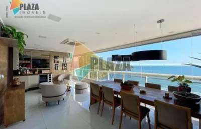 Apartamento à venda, 250 m² por r$ 4.999.000,00 - canto do forte - praia grande/sp