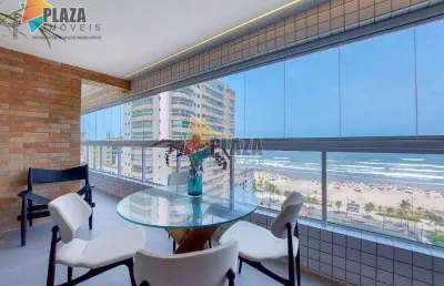 Apartamento à venda, 126 m² por r$ 1.500.000,00 - aviação - praia grande/sp