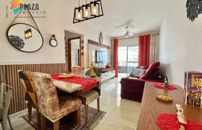 Apartamento à venda, 76 m² por r$ 630.000,00 - vila guilhermina - praia grande/sp