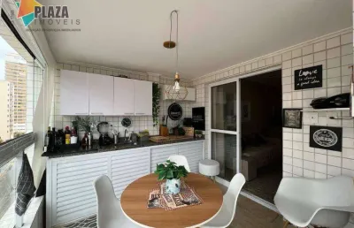 Apartamento à venda, 82 m² por r$ 610.000,00 - aviação - praia grande/sp