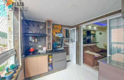 Apartamento à venda, 85 m² por r$ 879.000,00 - boqueirão - praia grande/sp