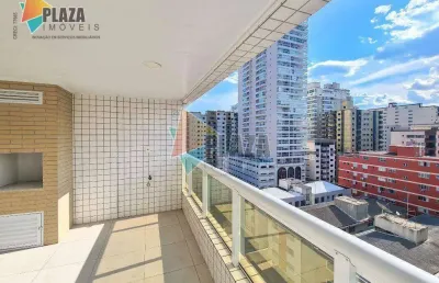 Apartamento 3 dormitórios com 2 suítes à venda, 133 m² por r$ 1.156.510 - canto do forte - praia grande/sp
