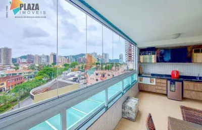 Apartamento à venda, 119 m² por r$ 980.000,00 - canto do forte - praia grande/sp