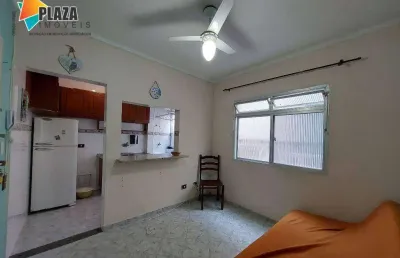 Apartamento com 1 dormitório para alugar, 45 m² por r$ 1.800,00/mês - tupi - praia grande/sp