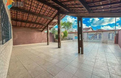 Casa à venda, 233 m² por r$ 1.100.000,00 - aviação - praia grande/sp