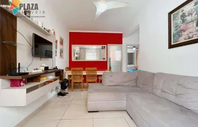 Apartamento com 2 dormitórios à venda, 48 m² por r$ 280.000,00 - boqueirão - praia grande/sp