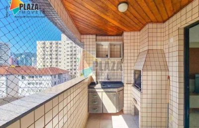 Apartamento 2 dormitórios com 1 suítepara alugar, 80 m² por r$ 3.200/mês - canto do forte - praia grande/sp