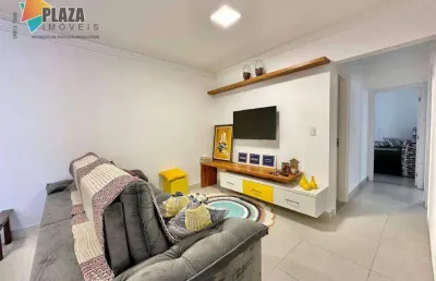 Apartamento à venda, 124 m² por r$ 1.200.000,00 - canto do forte - praia grande/sp