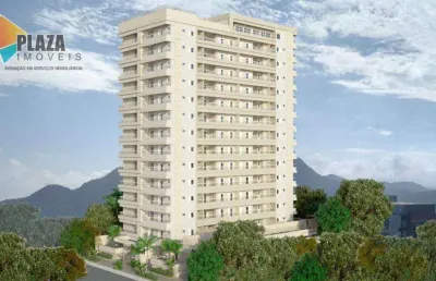 Apartamento à venda, 76 m² por r$ 610.160,00 - vila guilhermina - praia grande/sp