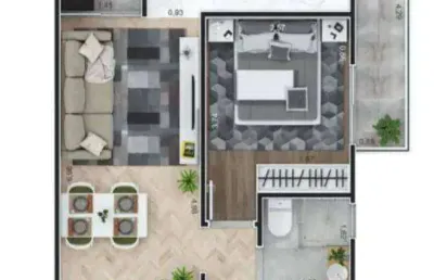 Apartamento com 2 dormitórios à venda, 53 m² por r$ 410.000,00 - balneário pires - praia grande/sp
