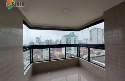 Apartamento com 2 dormitórios para alugar, 66 m² por r$ 3.400,00/mês - mirim - praia grande/sp