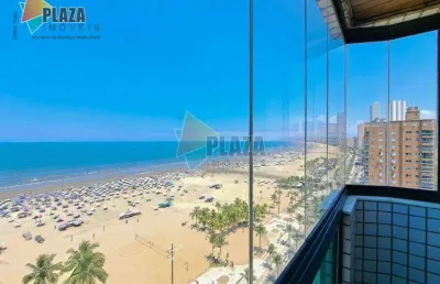 Apartamento para alugar, 120 m² por r$ 4.800,01/mês - canto do forte - praia grande/sp