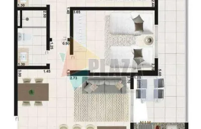 Apartamento à venda, 78 m² por r$ 499.990,00 - aviação - praia grande/sp