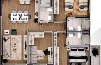 Apartamento à venda, 125 m² por r$ 1.360.000,00 - canto do forte - praia grande/sp