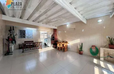 Casa à venda, 125 m² por r$ 750.000,00 - aviação - praia grande/sp