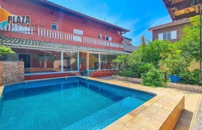 Casa 4 dormitórios com 3 suítes à venda, 310 m² por r$ 1.100.000,00- nova mirim - praia grande/sp