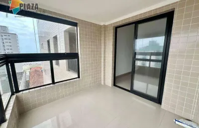 Apartamento para alugar, 66 m² por r$ 3.300,00/mês - mirim - praia grande/sp