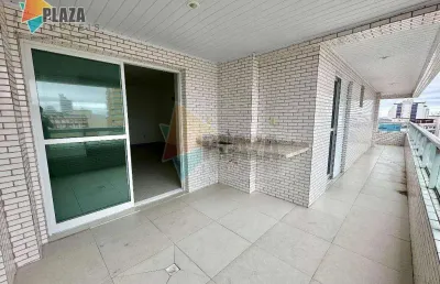 Apartamento para alugar, 121 m² por r$ 6.000,00/mês - boqueirão - praia grande/sp