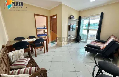 Apartamento com 1 dormitório para alugar, 52 m² por r$ 2.300,00/mês - aviação - praia grande/sp