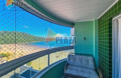 Apartamento mobiliado 3 dormitórios com 2 suítes à venda, 137 m² por r$ 1.200.000 - canto do forte - praia grande/sp