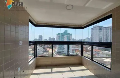Apartamento para alugar, 67 m² por r$ 3.400,00/mês - mirim - praia grande/sp