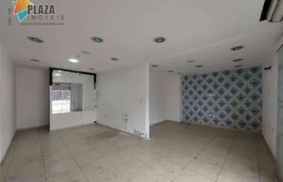Loja na tupi, praia grande, para locação com divisão em salas 182m² r$ 10.500,00 p/mês