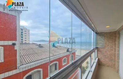Apartamento 1 dormitório com 1 suíte para alugar, 64 m² por r$ 3.200/mês - aviação - praia grande/sp