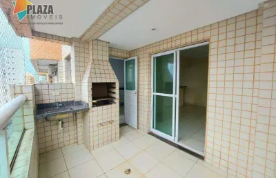Apartamento com 2 dormitórios para alugar, 78 m² por r$ 3.300,00/mês - aviação - praia grande/sp