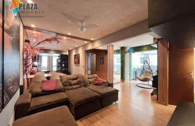 Apartamento com 2 dormitórios à venda, 93 m² por r$ 630.000,00 - vila guilhermina - praia grande/sp