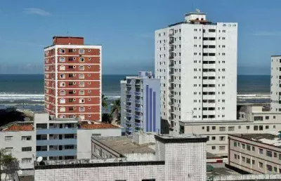 Apartamento com 1 dormitório à venda, 54 m² por r$ 295.000,00 - tupi - praia grande/sp