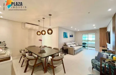 Apartamento à venda, 121 m² por r$ 1.100.000,00 - vilamar - praia grande/sp