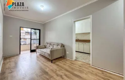 Apartamento com 1 dormitório à venda, 60 m² por r$ 315.000,00 - tupi - praia grande/sp