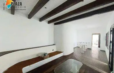 Casa para alugar com 02 quartos e suíte na aviação, praia grande-sp,  r$ 4.350,00 p/mês