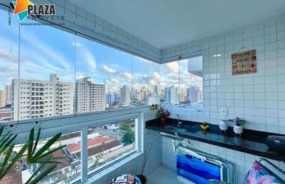 Apartamento à venda, 52 m² por r$ 360.000,00 - aviação - praia grande/sp