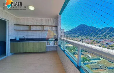 Apartamento para alugar, 129 m² por r$ 6.500,02/mês - canto do forte - praia grande/sp