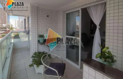 Apartamento de 2 dormitórios à venda, 69 m² por r$ 360.000 - ocian - praia grande/sp