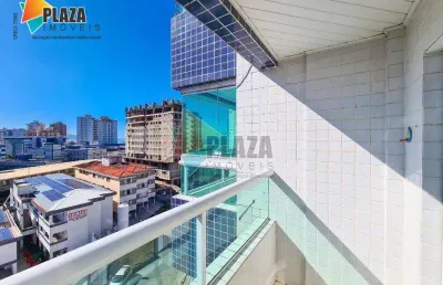 Apartamento 2 dormitórios com 1 suíte à venda, 68 m² por r$ 399.900 - mirim - praia grande/sp