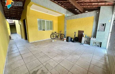 Casa com 3 dormitórios para alugar, 120 m² por r$ 3.300,00/mês - vilamar - praia grande/sp