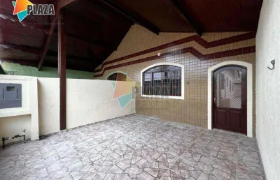Casa com 2 dormitórios para alugar, 90 m² por r$ 2.900,00/mês - ocian - praia grande/sp