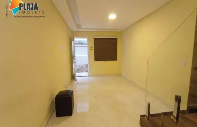Casa com 2 dormitórios para alugar, 65 m² por r$ 2.500,00/mês - vilamar - praia grande/sp
