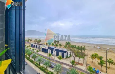 Apartamento 1 dormitório com 1 suíte à venda, 55 m² por r$ 429.000 - boqueirão - praia grande/sp