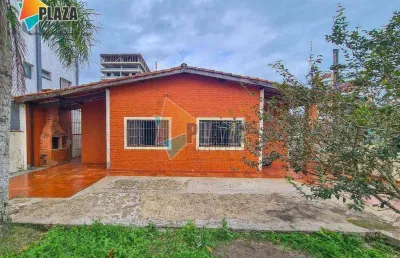 Casa 4 dormitórios à venda, 156 m² por r$ 579.000 - caiçara - praia grande/sp