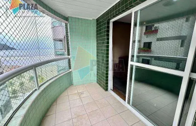 Apartamento para alugar, 156 m² por r$ 7.000,09/mês - canto do forte - praia grande/sp