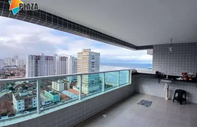 Apartamento com 2 dormitórios à venda, 88 m² por r$ 650.000,00 - vilamar - praia grande/sp