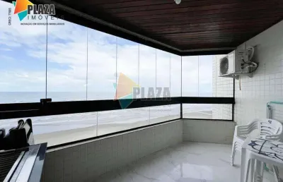 Apartamento com 2 dormitórios para alugar, 88 m² por r$ 5.000,00/mês - tupi - praia grande/sp