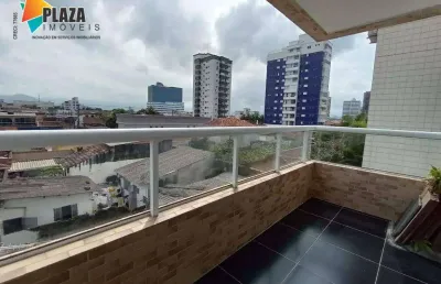 Apartamento na guilhermina 2 quartos suite  para alugar r$ 2.800,00 p/mês praia grande-sp