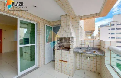 Apartamento 1 dormitório com 1 suíte para alugar, 63 m² por r$ 2.600/mês - aviação - praia grande/sp